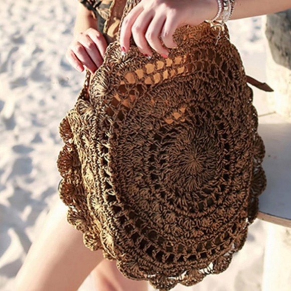 beach bag round